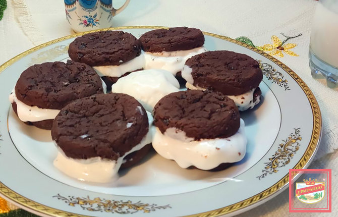 Сэндвич с мороженым фото